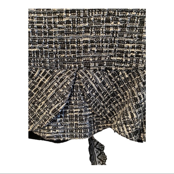 🆕 KAY UNGER New York 2 piece Skirt Suit Size 8 NWT Blue Multi 💙🖤 NWT - Picture 10 of 12